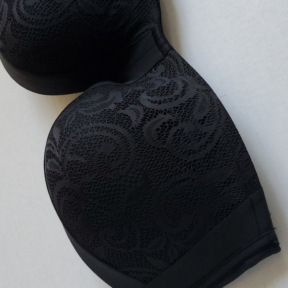 Lace Strapless Bra Underwire Style sz 38C - Picture 4 of 13